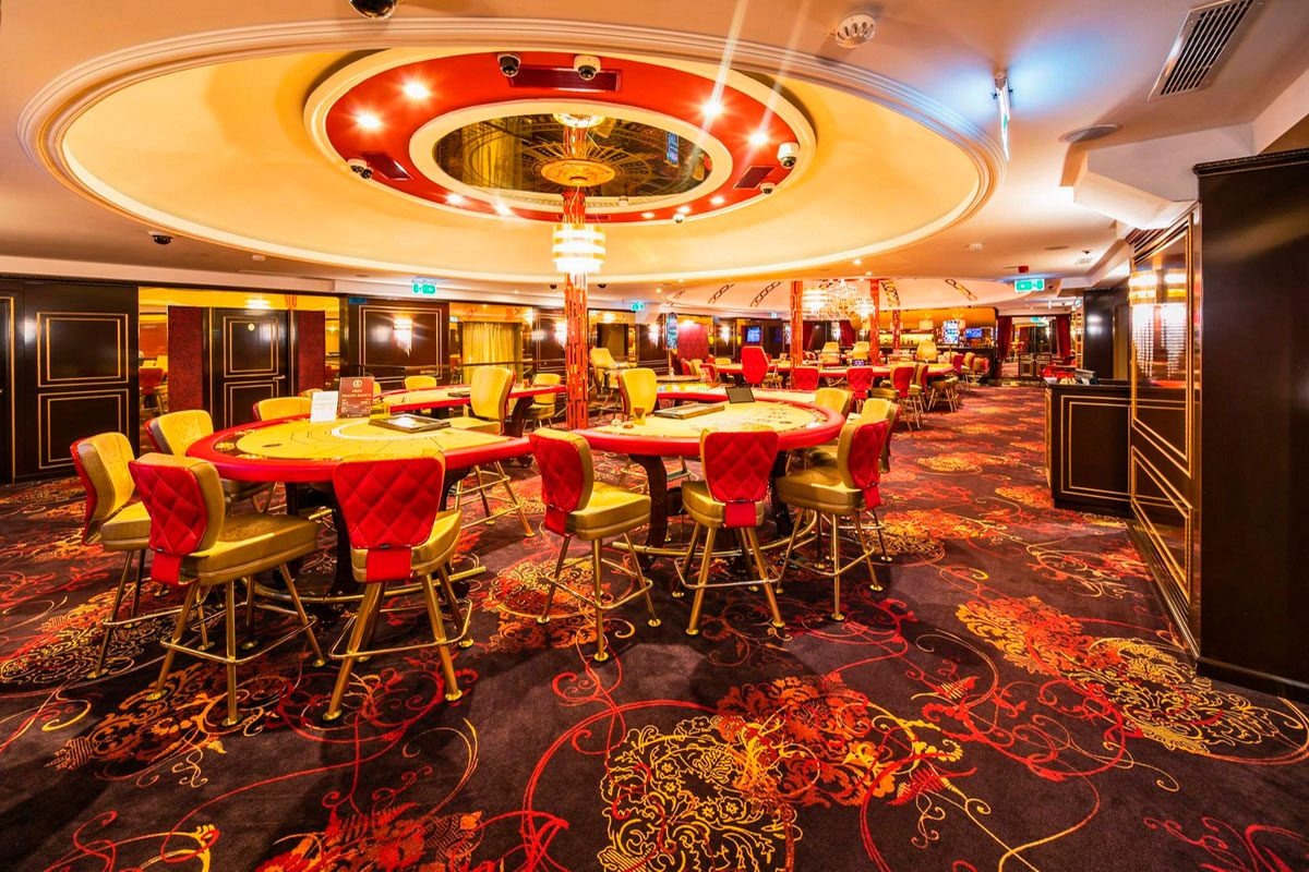 Interiøret i restauranten